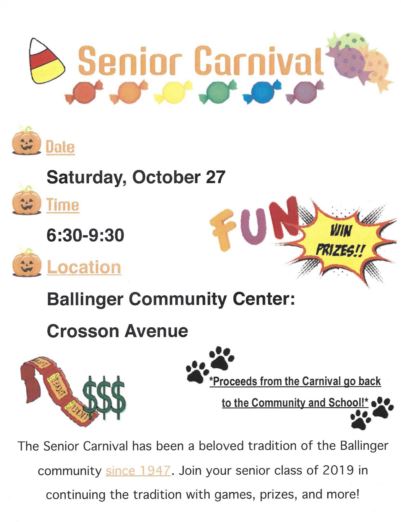 2018 Senior Carnival